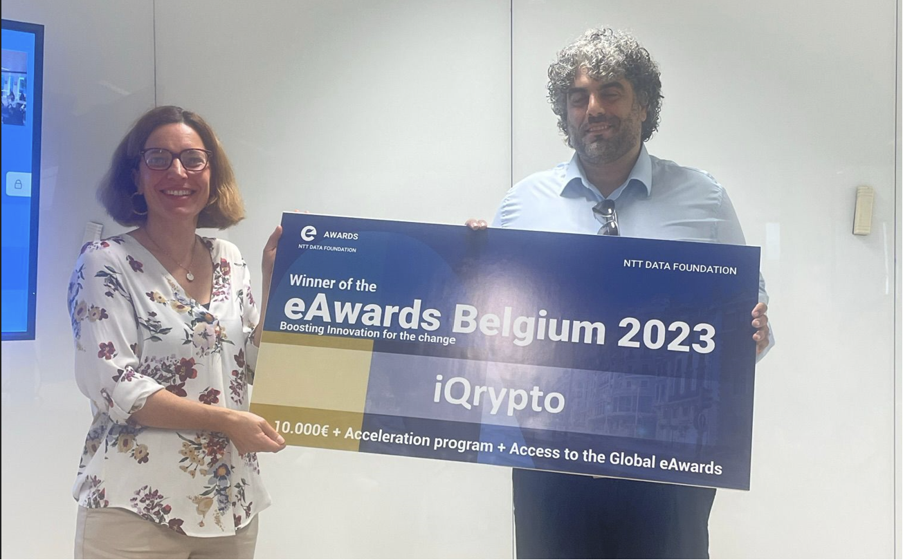 iQrypto wint de Belgische editie van de eAwards